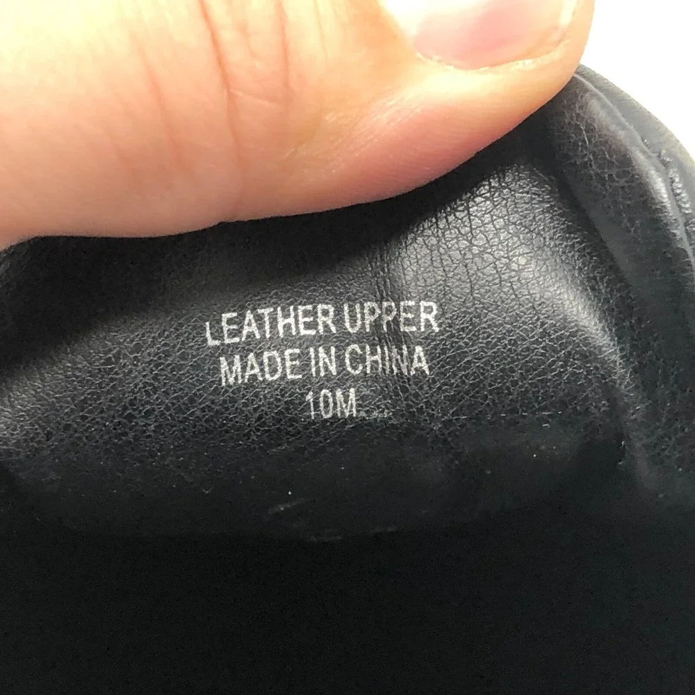 J Slides Noel Platform Sneakers Womens 10 Regular Black Leather Comfort